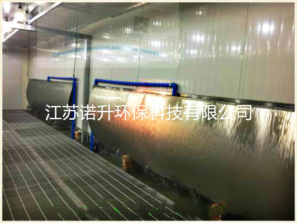 噴漆室的供風(fēng)、排風(fēng)方式等配套裝置。